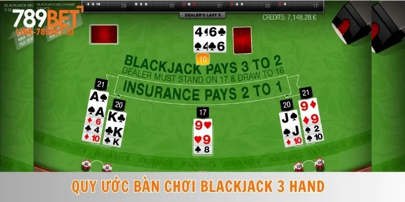 Cách Chơi Blackjack 3 Hand