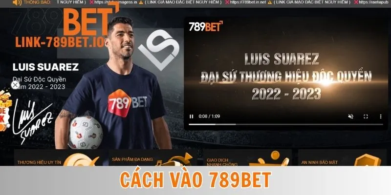 Cách vào 789bet