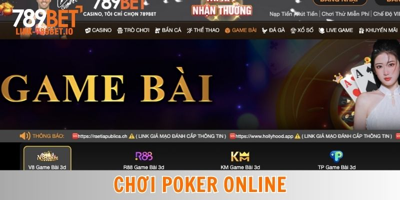 Chơi Poker online