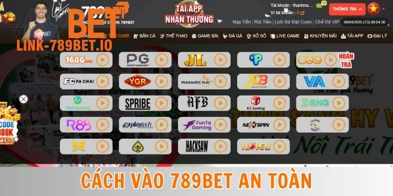 Cách Vào 789Bet